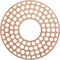 Ekena Millwork Fink Wood Fretwork Pierced Ceiling Medallion, Cherry, 28"OD x 10 1/8"ID x 3/8"T CMWP28X28X0375FFCH - alternate 1